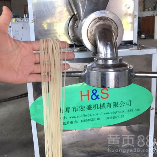 东北特色玉米面条机 制作劲道不断条荞麦与冷面的质量保障