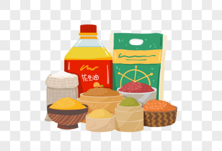 手绘五谷 粮食的艺术韵味与实用素材下载指南